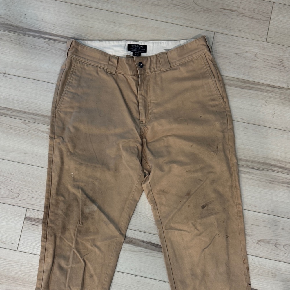 Filson Men's Work Chinos - Picture 3 of 6